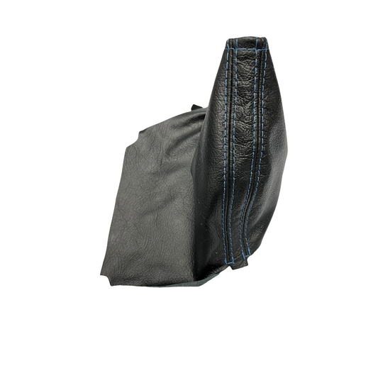 For 2003-2010 Subaru Legacy Outback Genuine Leather Parking Brake & Shift Boot Cover Set-10