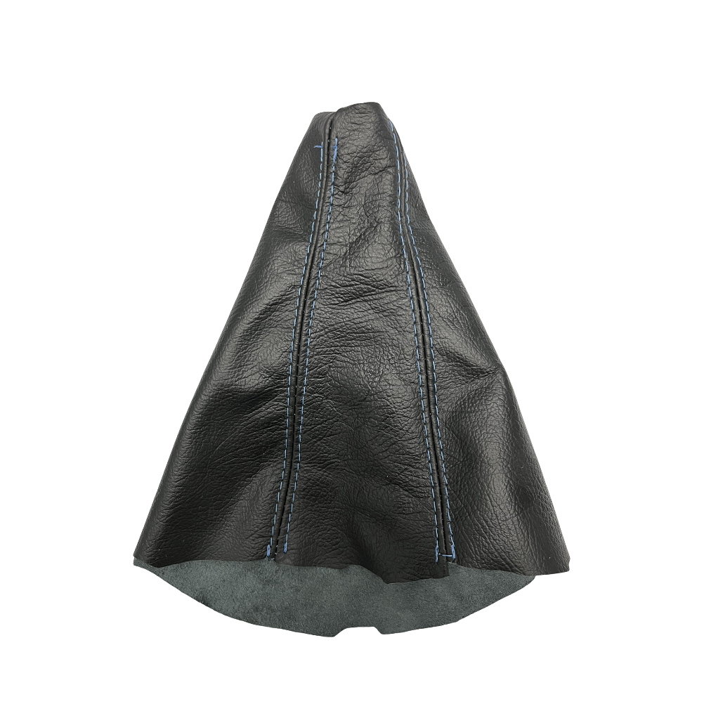 For 2003-2010 Subaru Legacy Outback Genuine Leather Parking Brake & Shift Boot Cover Set-9